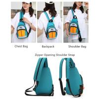 Mochila de mujer mini pequeña bolsa de pecho bolsa de mensajero de moda bolsa deportiva para viajes bolsa cruzada para teléfono móvil de niña - details 7