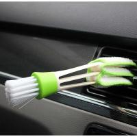 Herramienta de limpieza de salida de aire acondicionado 2 en 1, cepillo limpiador de rejilla de coche multiusos Interior de polvo - details 2