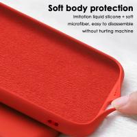 Funda protectora de silicona líquida para Xiaomi POCO F5 X5 X3 M3 M4 X4 Pro NFC F3 F4 GT, accesorios de protección de cubierta trasera de teléfono suave - details 3