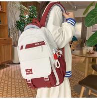 Mochila escolar de gran capacidad para niñas adolescentes, mochila grande de nailon resistente al agua para estudiantes de secundaria - details 19