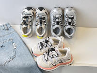 Compañero de clase primavera nueva moda ligera niñas papá zapatos niños medianos mayores niños zapatos deportivos niños zapatos para correr. - details 12
