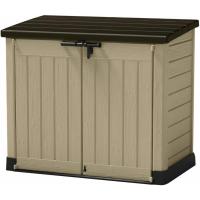 Cobertizo de jardín Exterior, Capacidad 880L, Color Topo/Beige, 132 x 71,5 x 113,5 cm - details 20