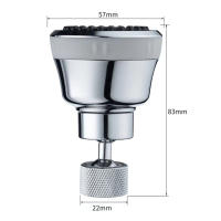 Aireador de grifo de cocina giratorio 360 °, de 4 modos burbujeador, boquilla de filtro antisalpicaduras para baño, adaptador extensor de grifo de lavabo - details 10