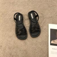 Sandalias Planas de Verano Transpirables Estilo Playero Romano para Mujeres - details 8