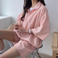 Conjunto de dos piezas de pantalones cortos de manga corta con cremallera y cuello alto para mujer 2025 nuevo conjunto de ropa deportiva casual de moda de verano. - details 19