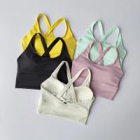 Sujetador deportivo con almohadilla fija, ropa interior profesional de alta resistencia a prueba de golpes, sujetador para correr, gimnasio, lencería push-up, sujetador de Fitness para Yoga - details 32