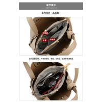 Cuero suave bolso de las mujeres bolso cesta de verduras de las mujeres bolso de hombro de alta gama crossbody atmósfera versátil cubo hombro - details 4