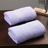 Toalla de microfibra para baño, 100% de algodón Toalla de baño, color rosa, gris, caqui y morado, regalo suave, superabsorbente, 35x75cm - details 1