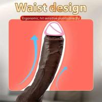 Leten-consolador grande realista para hombres y mujeres, pene largo, penetración, doble Anal, masturbación, Sexy, bienestar Sexual, Juguetes sexuales - details 3