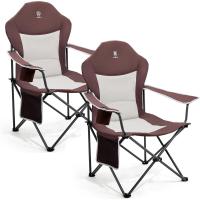 Silla Camping 150kg Alta Silla Plegable Camping Acolchada Resistente Sillas Jardin Respaldo Silla Playa Plegable Alto con Bolsillo y Portavasos Sillas Terraza Exterior Silla Director - details 41