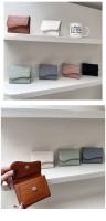 Cartera de Moda para Mujer de Estilo Coreano Multicolor, Múltiples Tarjetas, Patrón de Cocodrilo Clásico, Delgada y 80% de Descuento - details 7