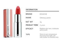 Bsimone Internet Celebrity Hot Velvet Matte Lipstick mate hidratante y no fácil de tocar taza maquillaje lápiz labial - details 7