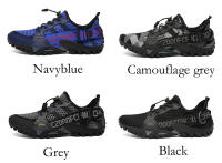 Zapatillas de deporte transpirables de punto para hombre, zapatos de senderismo antideslizantes, zapatos de playa Unisex, zapatillas de entrenamiento, zapatos de Trekking al aire libre, verano - details 5