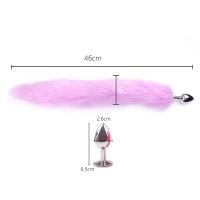 Tapón Anal de zorro Sexy para mujer y hombre, producto sexual para adultos, de acero inoxidable tapón Anal, Juguetes sexuales de Cosplay para pareja - details 0