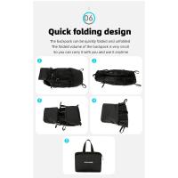 18l bolsa portátil plegable de doble hombro bolsa plegable de escalada ultraligera mochila de senderismo al aire libre bolsa de día de senderismo - details 8