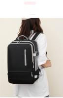 Mochila De Viaje De 16 Pulgadas Para Mujer, Morral Para Ordenador Portátil Con Carga USB Y Bolsa Para Zapatos - details 10