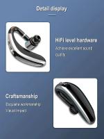 Auriculares inalámbricos K20 con Bluetooth, dispositivo de audio con micrófono HD, rotación de 180 °, oreja izquierda/derecha, Universal, para negocios, deporte, música, conductor de coche - details 5