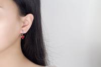 Conjunto de Joyería de Plata Esterlina 925 Collar y Pendientes de Corazón de Zirconia Cúbica - details 11