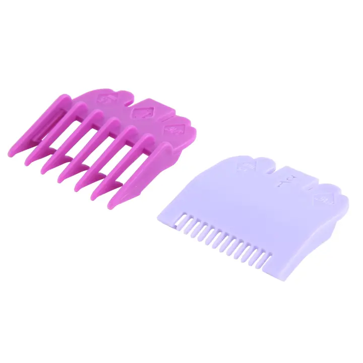Peine guía para cortadora de pelo, recortadora de barba, cabezal de afeitadora, reemplazo de peine, cuchilla, manga de corte, 2 piezas por juego - 1