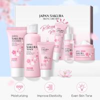 Set de Cuidado de la Piel Sakura Suero Rejuvenecedor para rostro, Toner, Hidratante Blanqueador - details 10