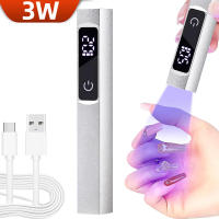 Lámpara UV LED Portátil Herramienta de Manicura Mini para Fototerapia en Casa Potente Luz de Mano - details 0