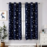 Cortinas opacas para dormitorio, 2 Piezas,con Ojales, Aislantes, para habitación de Niños, Sala de estar, Comedor, Balcon - details 4