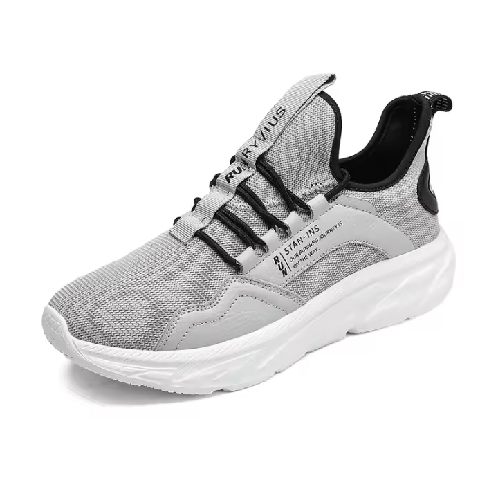 Zapatillas de correr para hombre, zapatos deportivos antideslizantes con amortiguación, zapatillas de entrenamiento para Fitness, zapatillas de tenis informales cómodas para exteriores - 1