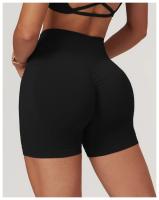 Pantalones de Yoga sin Costuras de Cintura Alta Secado Rápido para Verano - details 35