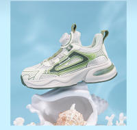 Zapatillas deportivas de verano para niños y niñas con malla, botones y suela de goma. - details 5