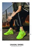 Gran oferta de zapatillas informales moradas a la moda, zapatillas para correr con cuchilla para hombre y mujer, talla grande 48, zapatillas deportivas ligeras y transpirables, zapatillas deportivas de malla para hombre - details 36