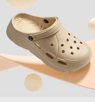 Zuecos de mujer, recién llegados, sandalias de plataforma gruesa, cómodas pantuflas de moda, sandalias de playa de verano - details 2