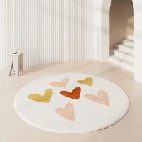 Alfombras redondas bonitas para sala de estar Estilo nórdico en tu dormitorio - details 1