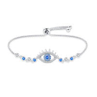 Pulsera de plata de ley 925 con dije de ojo mágico del mar profundo, compatible con cuentas, colgantes, joyería fina para mujeres y niñas - details 0