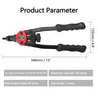 Tornillos de Mano con Nutador Herramienta de Acero de 12in Para Mejorar el Hogar y Construcción BT-606 Manual Insertos Dobles Seguro con Batería - details 7