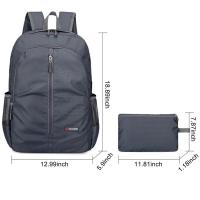 30L Ultraligero Camping al aire libre, Viajes, Senderismo, Hombres y Mujeres, Impermeable, para Pesca, Ciclismo, Mochila Plegable - details 0