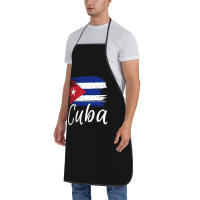 Delantal de Cocina con Bandera de Cuba Havana Unisex para Chefs, Horneados, Jardineros - details 8