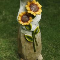 Estatua de Conejito de Resina 35"H Decoración para Jardín y Patio Regalo Perfecto - details 3