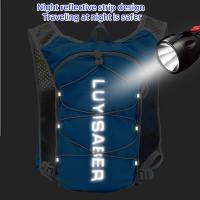 Mochila de hidratación ligera para maratón unisex - Mochila de ciclismo duradera de nailon con bolsillo de utilidad con cremallera para senderismo al aire libre y viajes, mochila de ciclismo - details 3