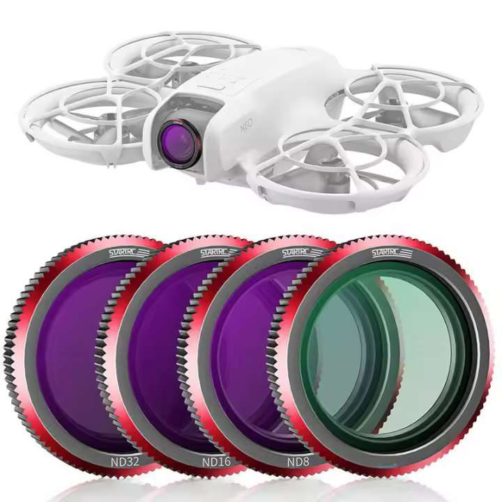 Juego de filtros STARTRC ND para DJI NEO CPL ND 8 16 32 para filtros magnéticos de densidad neutra especial NEO - 1