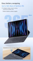 Funda de cuero con teclado para iPad Air 4 Air 5 10,9 Air 11 M2 M3 2024 2025 Pro 11 2018 2020 2021 2022 - details 8