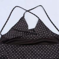 PB & ZA2025polka dot moda vestido sin mangas con tirantes estilo de vacaciones vestido largo casual sin espalda novedad de verano ropa de mujer - details 6