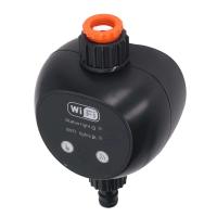 Temporizador de aspersor de césped y jardín negro, Control remoto inalámbrico, controlador de riego automático inteligente - details 1