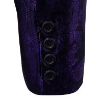Traje de vestido de cachemir de 2 piezas para hombre, conjuntos de pantalones de Blazer de boda de fiesta - details 21