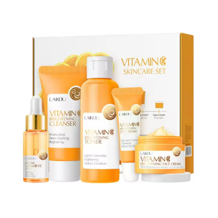 Kit de limpieza y cuidado de la piel suave, limpiador, tóner, suero facial, Crema para Ojos, crema facial, Cuidado de la piel - 1
