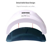 Secador de Manicura de LED UV SUN1s Pro Lámpara de Tratamiento de Uñas de Salón 48W - details 5