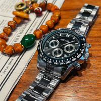 Reloj de Cuarzo para Hombres Pulsera de Acero Deportivo de Seis Agujas - details 3