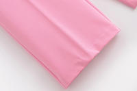 TRAFZA-Conjunto de 2 piezas rosa para mujer, chaqueta con solapa, manga larga, bolsillo, con cordones, Top + pantalones de pierna ancha con cremallera de cintura alta - details 22