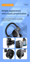 -auriculares inalámbricos deportivos de negocios, cascos HiFi de graves pesados con Control táctil, Bluetooth 5,2, gancho para la oreja con micrófono para juegos - details 9