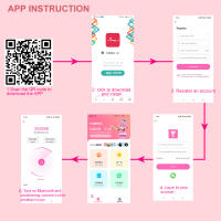Dildo G-Spot Inalámbrico Vibrador de Vagina Kaelynn Juguetes Sexuales para Mujeres Vibrando Bluetooth Huevo de Clítoris Control Remoto Dangerous Goods - details 3