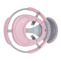 Andador plegable con música para bebé, coche de juguete ajustable, color rosa - details 3